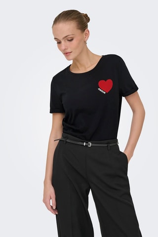 T-shirt regular - Noir