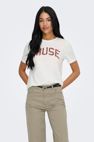 T-shirt en coton biologique - Blanc