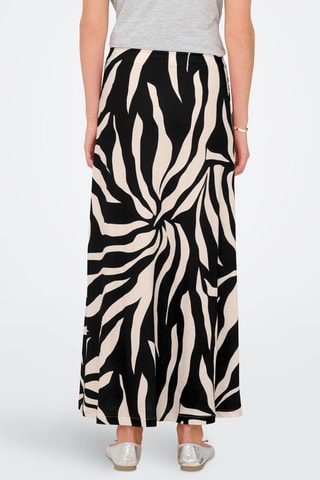 Jupe longue taille haute - Noir