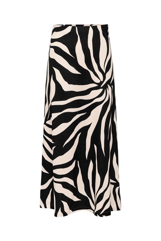 Jupe longue taille haute - Noir