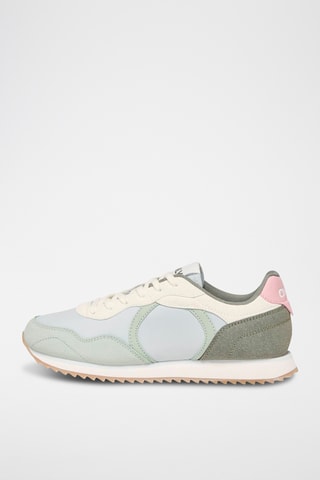 Baskets - Ciel et vert clair