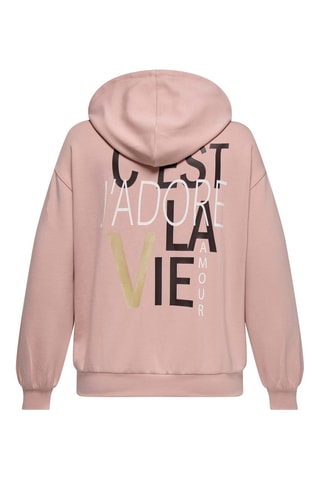 Sweat à capuche - Rose