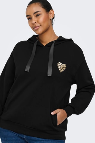 Sweat à capuche - Noir