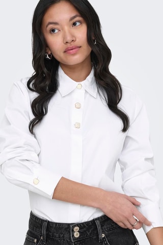 Chemisier regular - Blanc