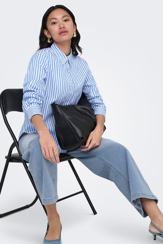 Chemisier regular - Bleu clair