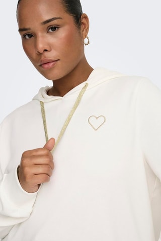 Sweat à capuche - Ecru