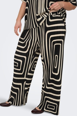 Pantalon regular - Noir