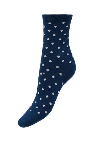 Chaussettes - Bleur marine