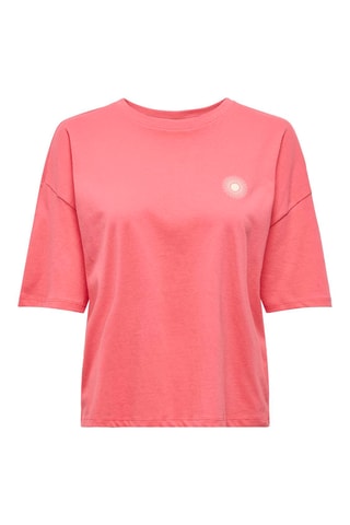 T-shirt oversize - Rose