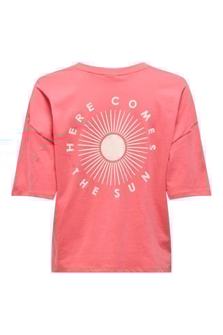 T-shirt oversize - Rose