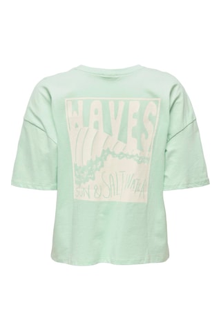 T-shirt oversize - Vert clair