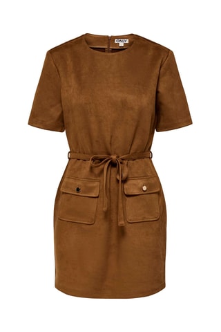 Robe droite - Camel