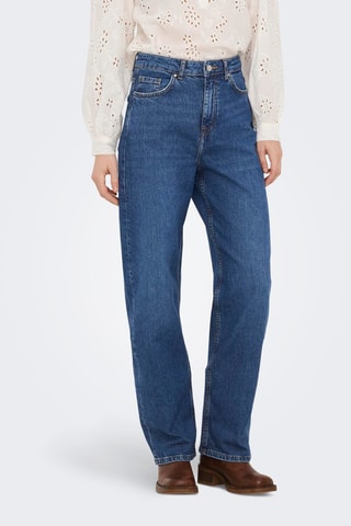 Jean taille haute - Bleu foncé