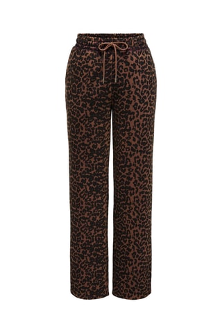 Pantalon regular - Marron