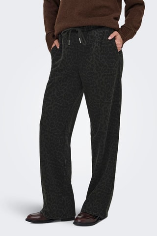 Pantalon regular - Noir