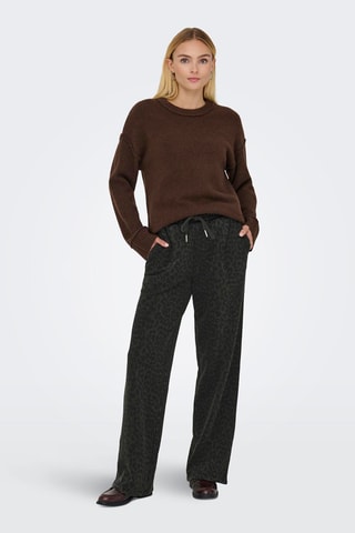 Pantalon regular - Noir