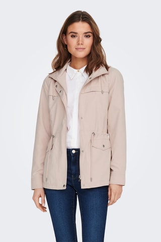 Veste à capuche Rose fumé