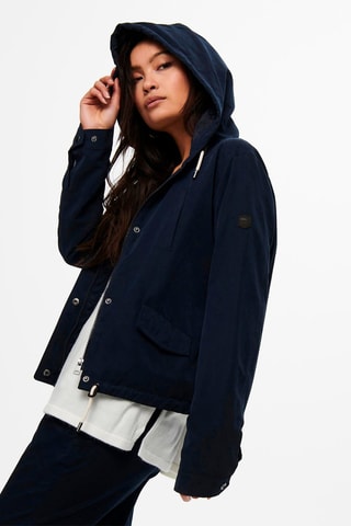 Blouson à capuche Bleu nuit