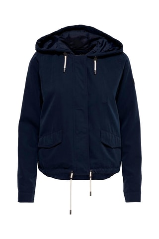 Blouson à capuche Bleu nuit
