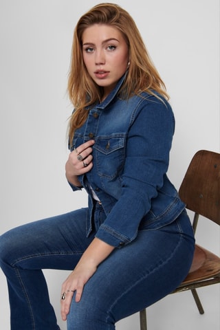 Veste en jean - Bleu