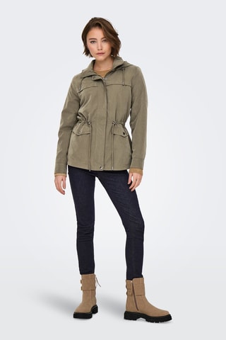 Veste à capuche - Kaki