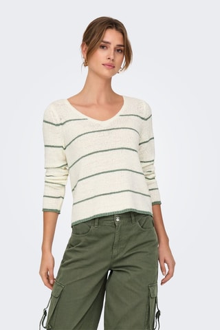 Pull regular - Écru