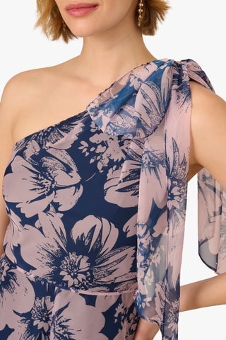 Asymmetrische Jumpsuit - Blauw