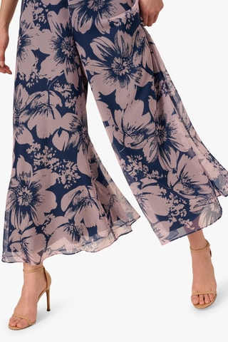 Asymmetrische Jumpsuit - Blauw