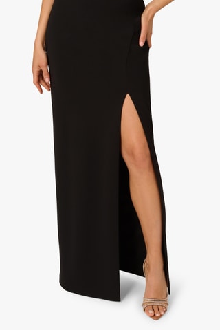 Strapless Jurk - Zwart