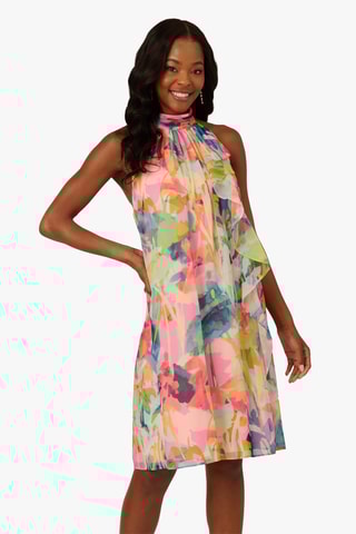 Trapezium Jurk - Roze