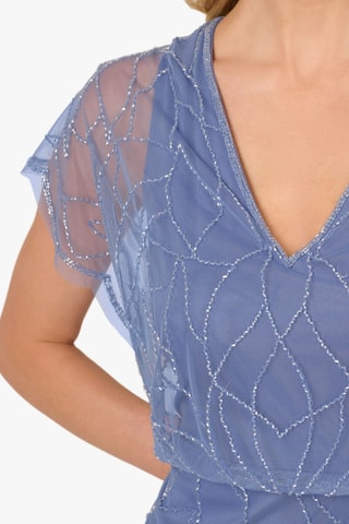 Lange Jurk - lavendelpaars - Blauw