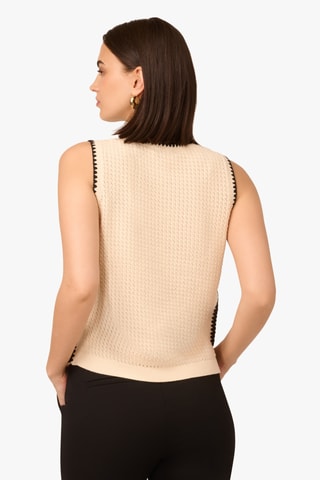 Mouwloze Top - Zwart