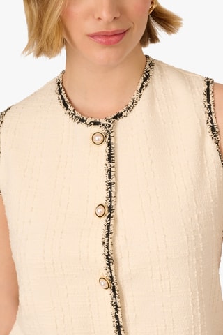 Mouwloos Vest - Beige