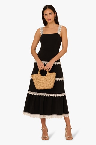 Midi-jurk - Zwart