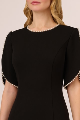 Nauwaansluitende Jurk - Zwart