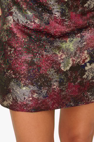 Rechte Jurk - Zwart - Rood