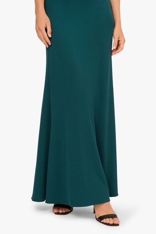 Asymmetrische Jurk - Bruin