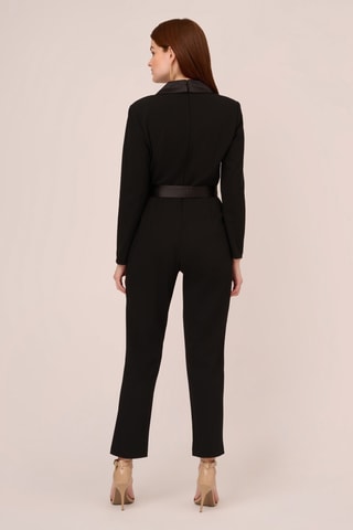 7/8 Jumpsuit slim fit - Zwart