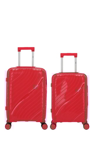 Handbagagetrolley Low-Cost en Handbagagetrolley Lyra (XS/S) - Rood - 51/55 cm