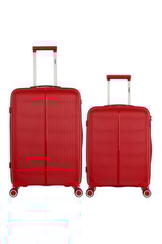 Handbagagetrolley en Weekendtrolley Andromede - Rood