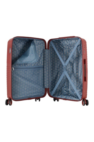 Handbagagetrolley en Weekendtrolley  Cassiopee (S/M) - Bordeauxrood - 55/63 cm