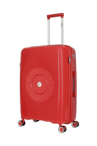 Handbagagetrolley en Weekendtrolley  (S/M) - Rood - 55/65 cm