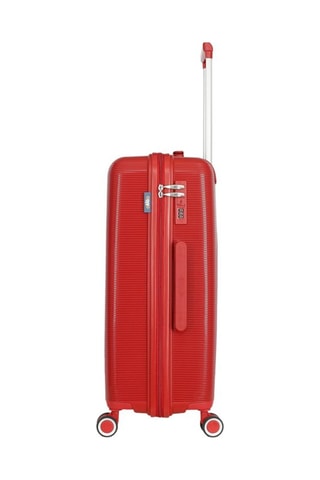 Handbagagetrolley en Weekendtrolley  (S/M) - Rood - 55/65 cm