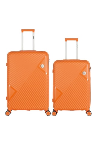 Weekendtrolley en Grote Trolley (M/L) - Oranje - 63/73 cm