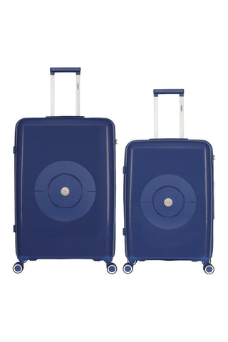 Weekendtrolley en Grote Trolley Orion (M/L) - Marineblauw - 65/75 cm