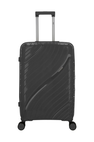 Handbagagetrolley en Weekendtrolley Lyra (S/M) -  Donkergrijs - 55/65 cm