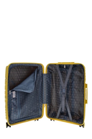 Handbagagetrolley en Weekendtrolley Lyra (S/M) - Geel - 55/65 cm