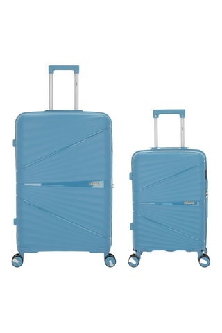Weekendtrolley en Grote Trolley Vela (S/L) - Lichtblauw - 55/75 cm