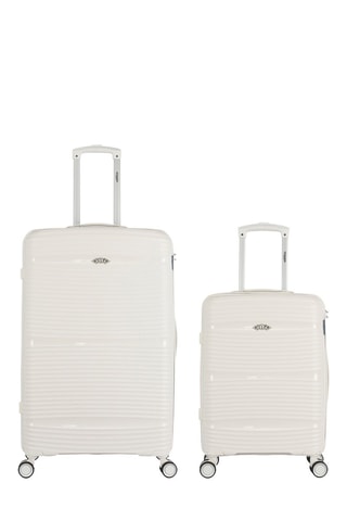 Weekendtrolley en Grote Trolley Centaure (S/L) - Wit - 55/75 cm