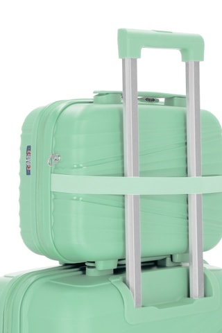 Beautycase Vela (W) - Lichtgroen - 35 cm